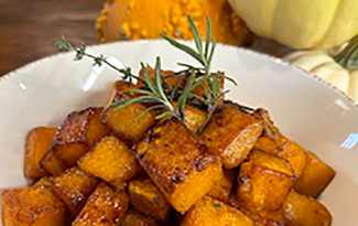 Cinnamon Spiced Woodlife Ranch Smoked Maple Butternut Squash