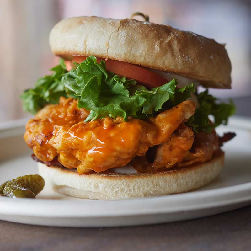 wlfm_kitchen_callout Woodlife Farm Market Buffalo Chicken Sandwich