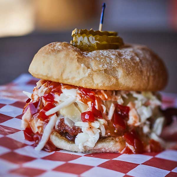 Woodlife Farm Market Buffalo Chicken Sandwich